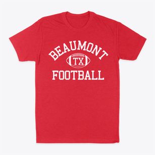 Beaumont Texas Football Classic Dad T-Shirt