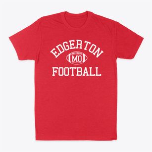 Edgerton Missouri Football Classic Dad T-Shirt