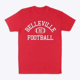 Belleville Rhode Island Football Classic Dad T-Shirt