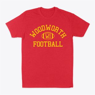 Woodworth Wisconsin Football Classic Dad T-Shirt
