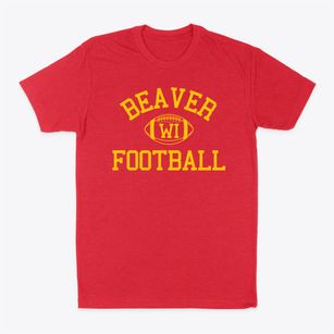 Beaver Wisconsin Football Classic Dad T-Shirt