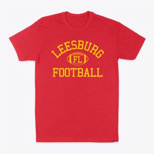 Leesburg Florida Football Classic Dad T-Shirt