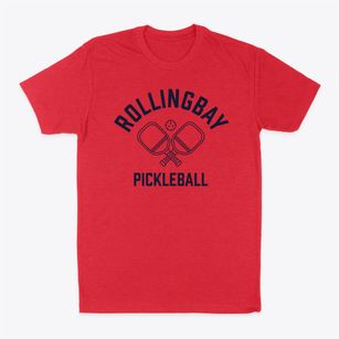 Rollingbay Washington Pickleball Classic Dad T-Shirt