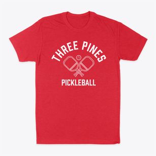 Three Pines Oregon Pickleball Classic Dad T-Shirt