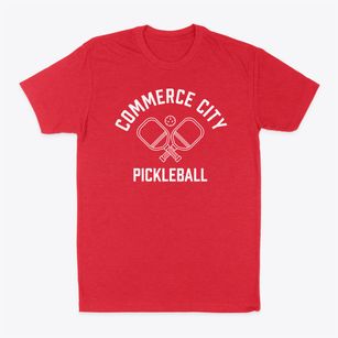 Commerce City Colorado Pickleball Classic Dad T-Shirt
