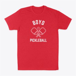 Boyd Iowa Pickleball Classic Dad T-Shirt