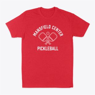 Mansfield Center Connecticut Pickleball Classic Dad T-Shirt
