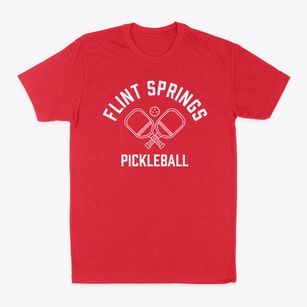 Flint Springs Tennessee Pickleball Classic Dad T-Shirt