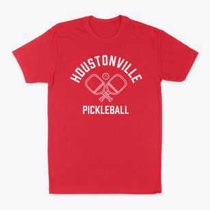 Houstonville North Carolina Pickleball Classic Dad T-Shirt