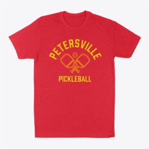 Petersville North Carolina Pickleball Classic Dad T-Shirt