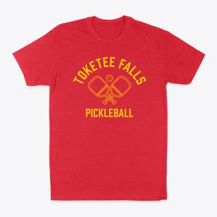 Toketee Falls Oregon Pickleball Classic Dad T-Shirt