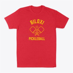 Biloxi Mississippi Pickleball Classic Dad T-Shirt