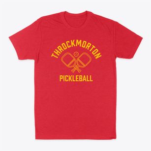 Throckmorton Texas Pickleball Classic Dad T-Shirt