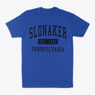 Slonaker Pennsylvania Classic Established Classic Dad T-Shirt