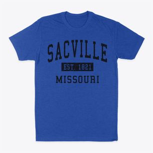 Sacville Missouri Classic Established Classic Dad T-Shirt