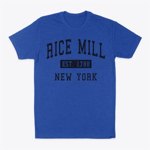 Rice Mill New York Classic Established Classic Dad T-Shirt