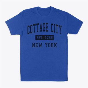Cottage City New York Classic Established Classic Dad T-Shirt