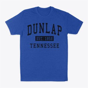 Dunlap Tennessee Classic Established Classic Dad T-Shirt