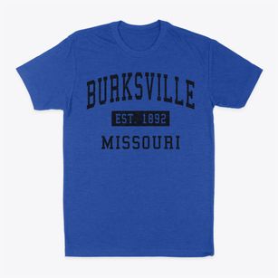 Burksville Missouri Classic Established Classic Dad T-Shirt