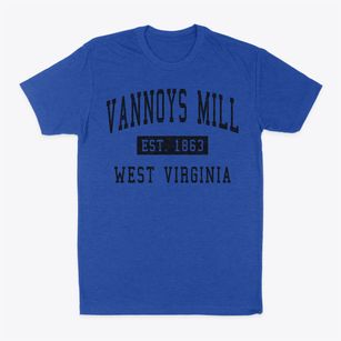 Vannoys Mill West Virginia Classic Established Classic Dad T-Shirt