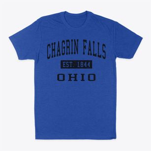 Chagrin Falls Ohio Classic Established Classic Dad T-Shirt