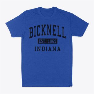 Bicknell Indiana Classic Established Classic Dad T-Shirt