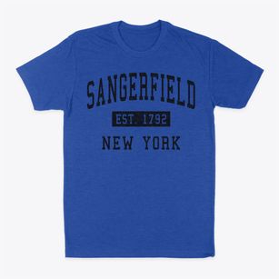 Sangerfield New York Classic Established Classic Dad T-Shirt