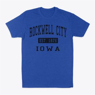 Rockwell City Iowa Classic Established Classic Dad T-Shirt