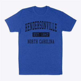 Hendersonville North Carolina Classic Established Classic Dad T-Shirt
