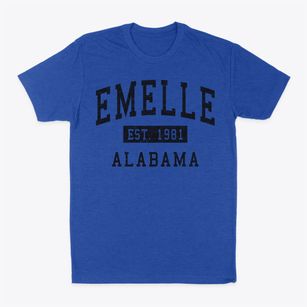 Emelle Alabama Classic Established Classic Dad T-Shirt