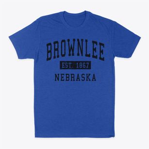 Brownlee Nebraska Classic Established Classic Dad T-Shirt