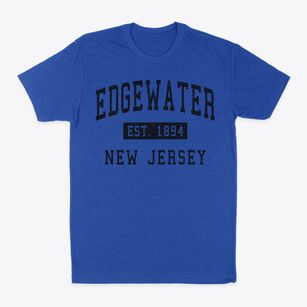 Edgewater New Jersey Classic Established Classic Dad T-Shirt