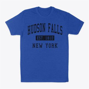 Hudson Falls New York Classic Established Classic Dad T-Shirt