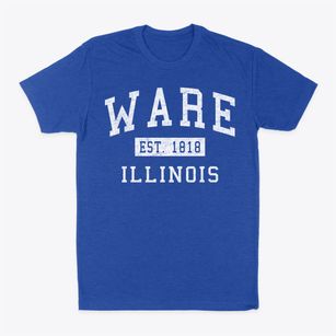Ware Illinois Classic Established Classic Dad T-Shirt