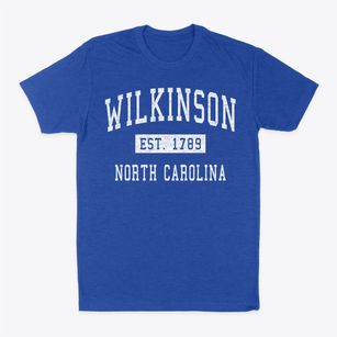 Wilkinson North Carolina Classic Established Classic Dad T-Shirt