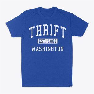 Thrift Washington Classic Established Classic Dad T-Shirt