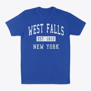 West Falls New York Classic Established Classic Dad T-Shirt