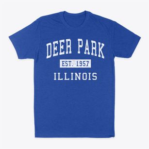 Deer Park Illinois Classic Established Classic Dad T-Shirt