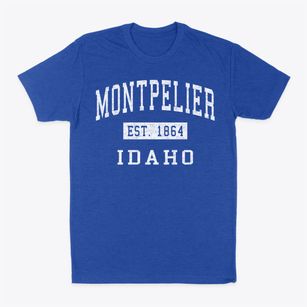 Montpelier Idaho Classic Established Classic Dad T-Shirt
