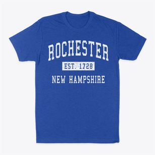 Rochester New Hampshire Classic Established Classic Dad T-Shirt