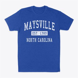 Maysville North Carolina Classic Established Classic Dad T-Shirt