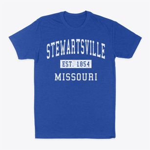 Stewartsville Missouri Classic Established Classic Dad T-Shirt
