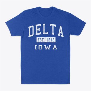 Delta Iowa Classic Established Classic Dad T-Shirt