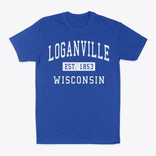Loganville Wisconsin Classic Established Classic Dad T-Shirt
