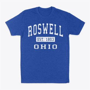 Roswell Ohio Classic Established Classic Dad T-Shirt