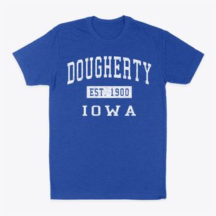 Dougherty Iowa Classic Established Classic Dad T-Shirt