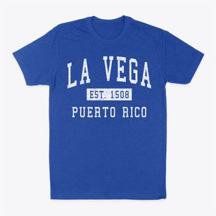 La Vega Puerto Rico Classic Established Classic Dad T-Shirt