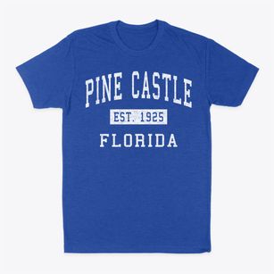 Pine Castle Florida Classic Established Classic Dad T-Shirt