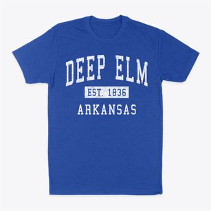 Deep Elm Arkansas Classic Established Classic Dad T-Shirt