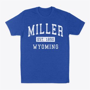 Miller Wyoming Classic Established Classic Dad T-Shirt